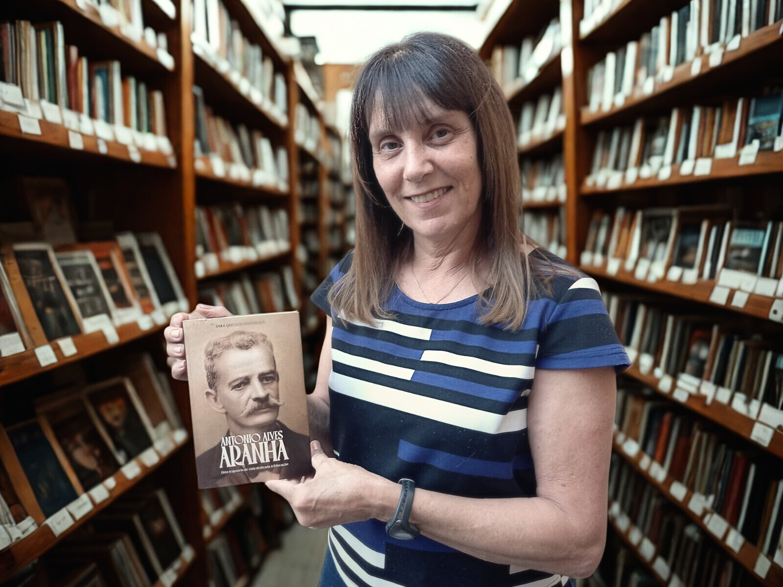 Professora rio-clarense lança livro sobre o educador Antonio Alves Aranha, pioneiro das Escolas Normais em São Paulo