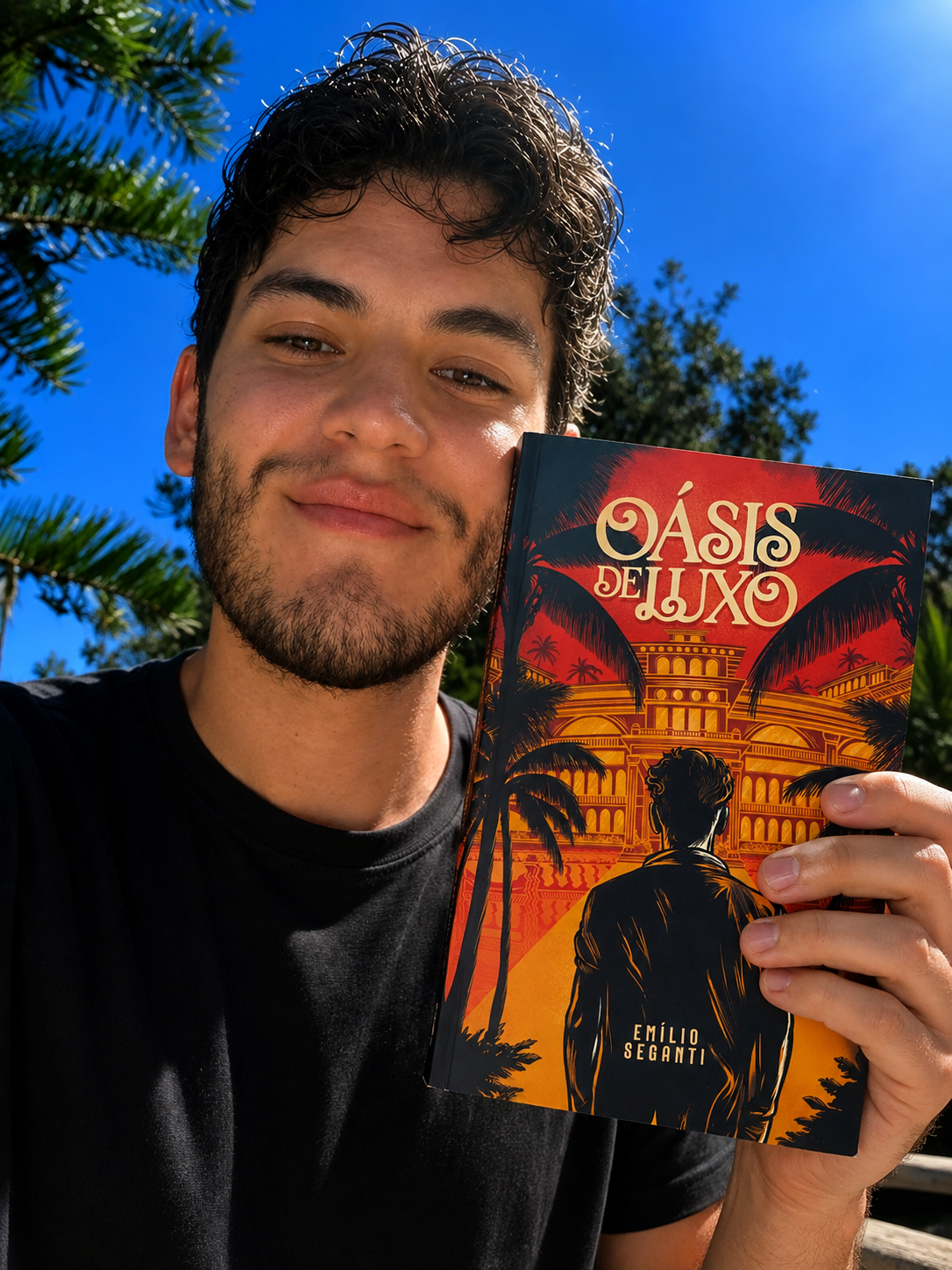 Emílio Seganti lança romance policial de estreia publicado pela Editora Grou